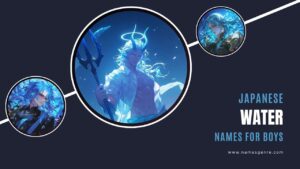 Japanese Names Meaning Water